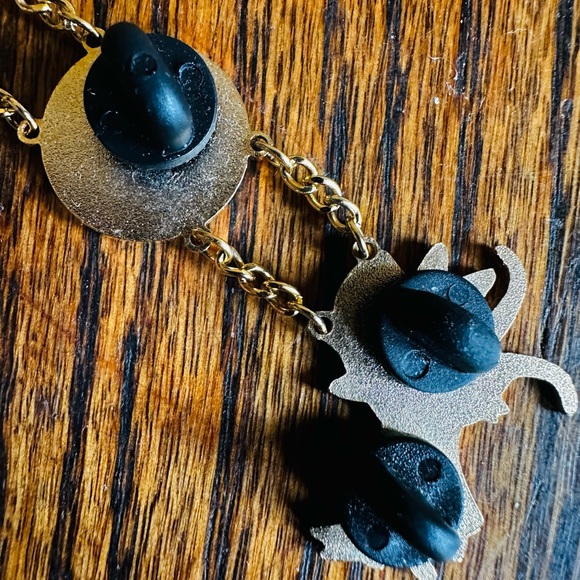 Disney Chinese NY Vintage Blue and Gold articulated Dragon pin - Picture 5 of 8